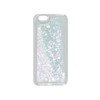 Husa Glitter White Iphone 6/6S Husa Glitter White Iphone 6/6S