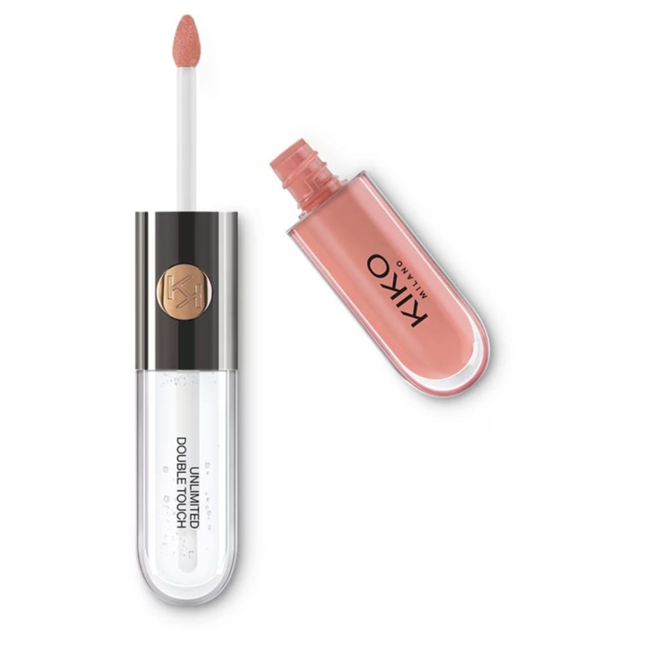 Ruj Unlimited Double Touch, Kiko Milano, lichid, mat/lucios, 102, 6 ml