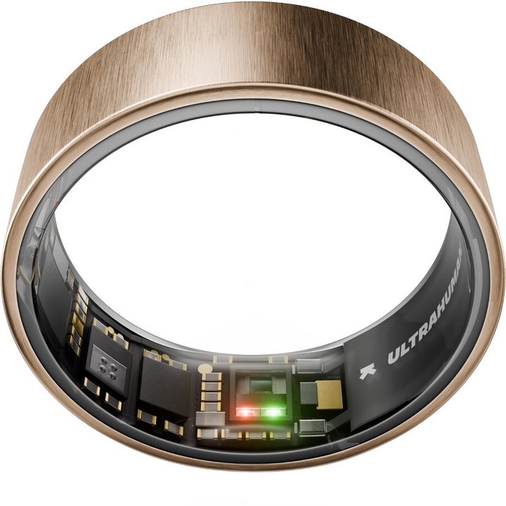 Smartwatch Colmi i28 Ultra, AMOLED 1.43", rezistent la apa, auriu