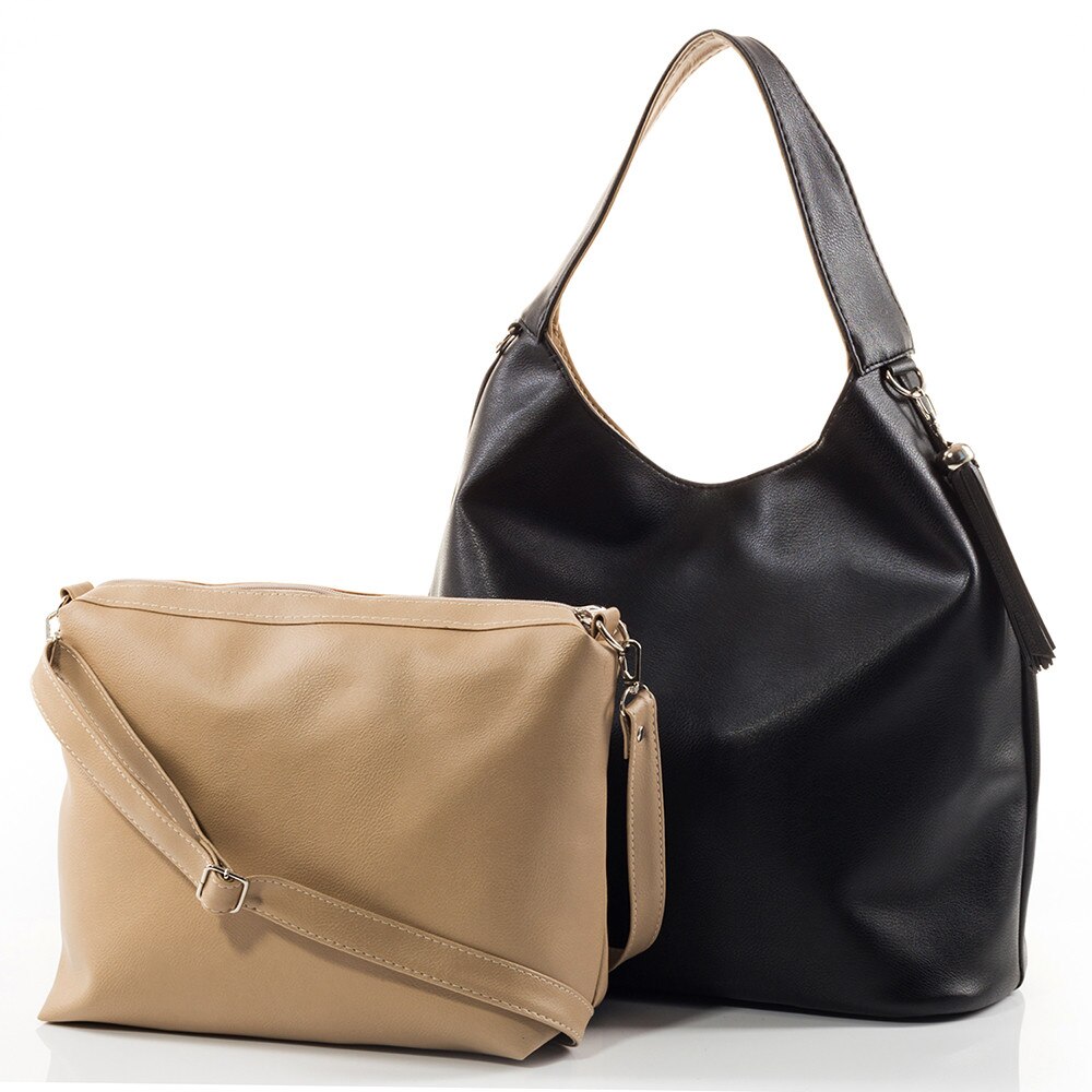 Geanta de dama 2 in 1 Stilno 1274-06, Bej