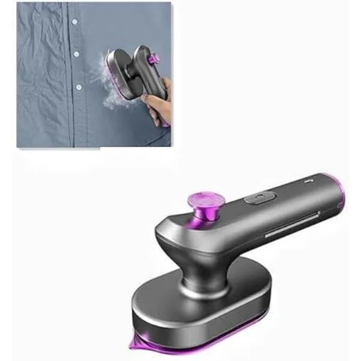 Fier de calcat cu abur micro, fier de calcat manual 3 in 1, mini fier de calcat cu abur, fier de calcat rotativ portabil, mini fier de calcat cu abur de calatorie, indepartator de riduri