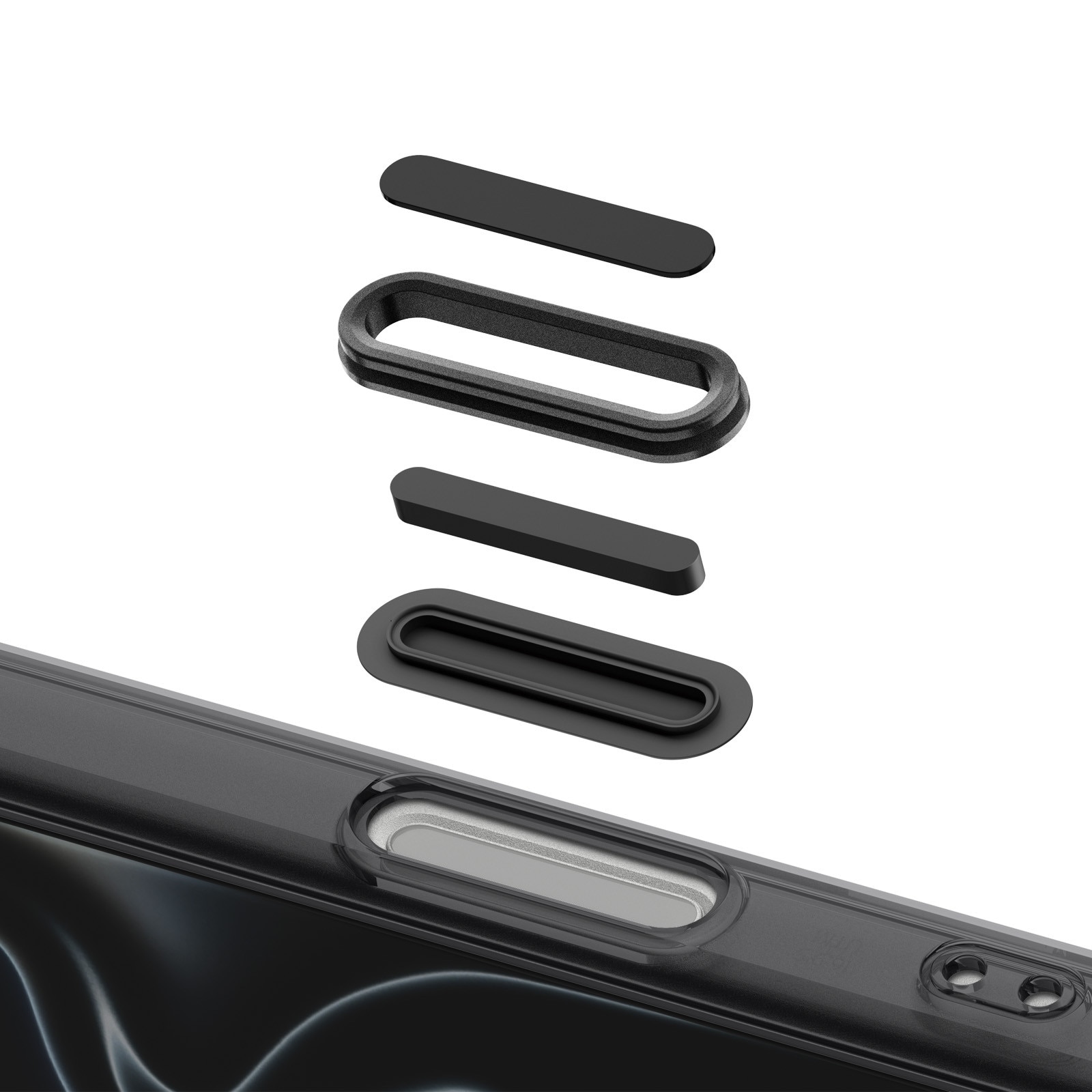 Husa Spigen Ultra Hybrid T cu MagSafe compatibila cu iPhone 18 Pro Max / 17 Pro Max, Matte Black