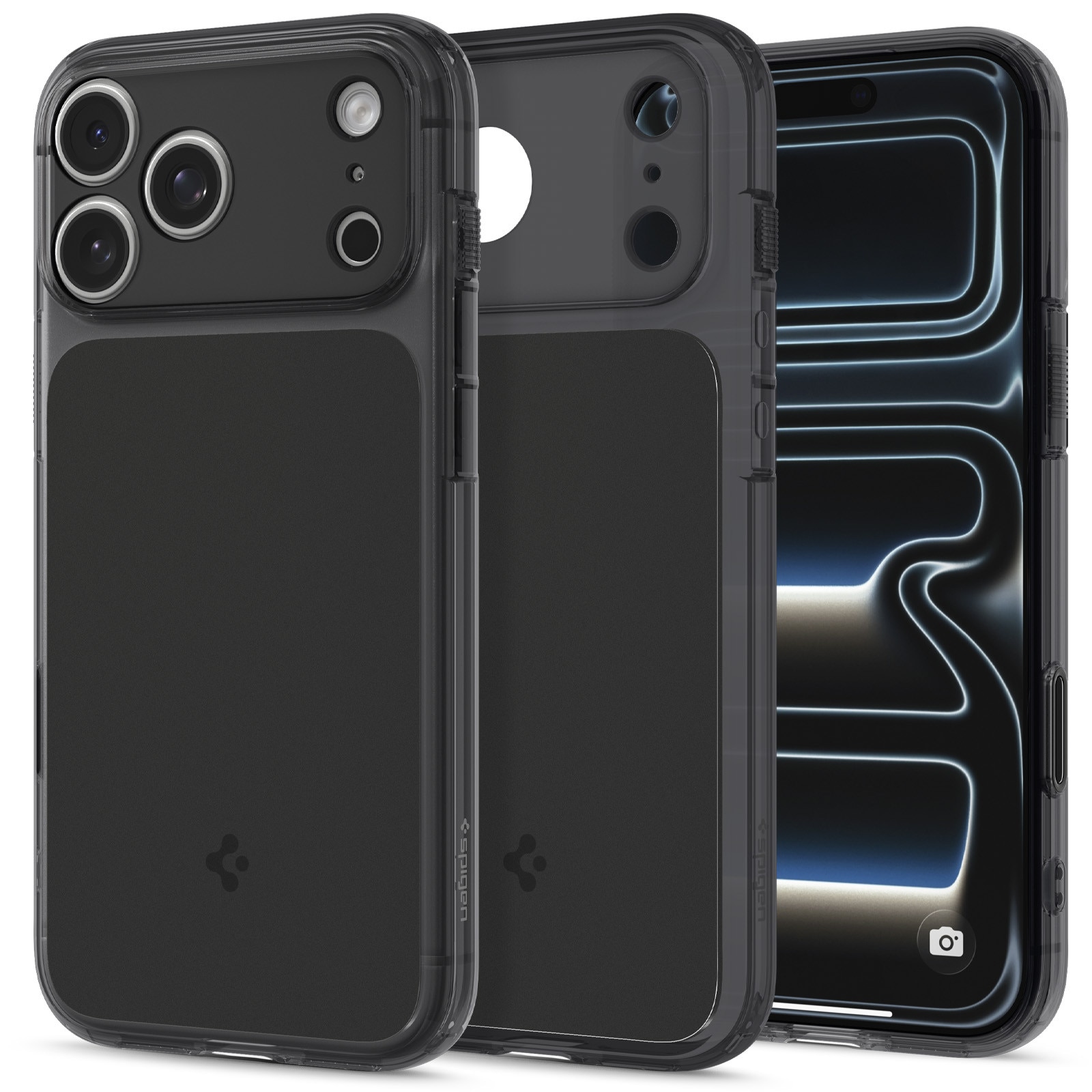 Husa Spigen Ultra Hybrid T cu MagSafe compatibila cu iPhone 18 Pro Max / 17 Pro Max, Matte Black