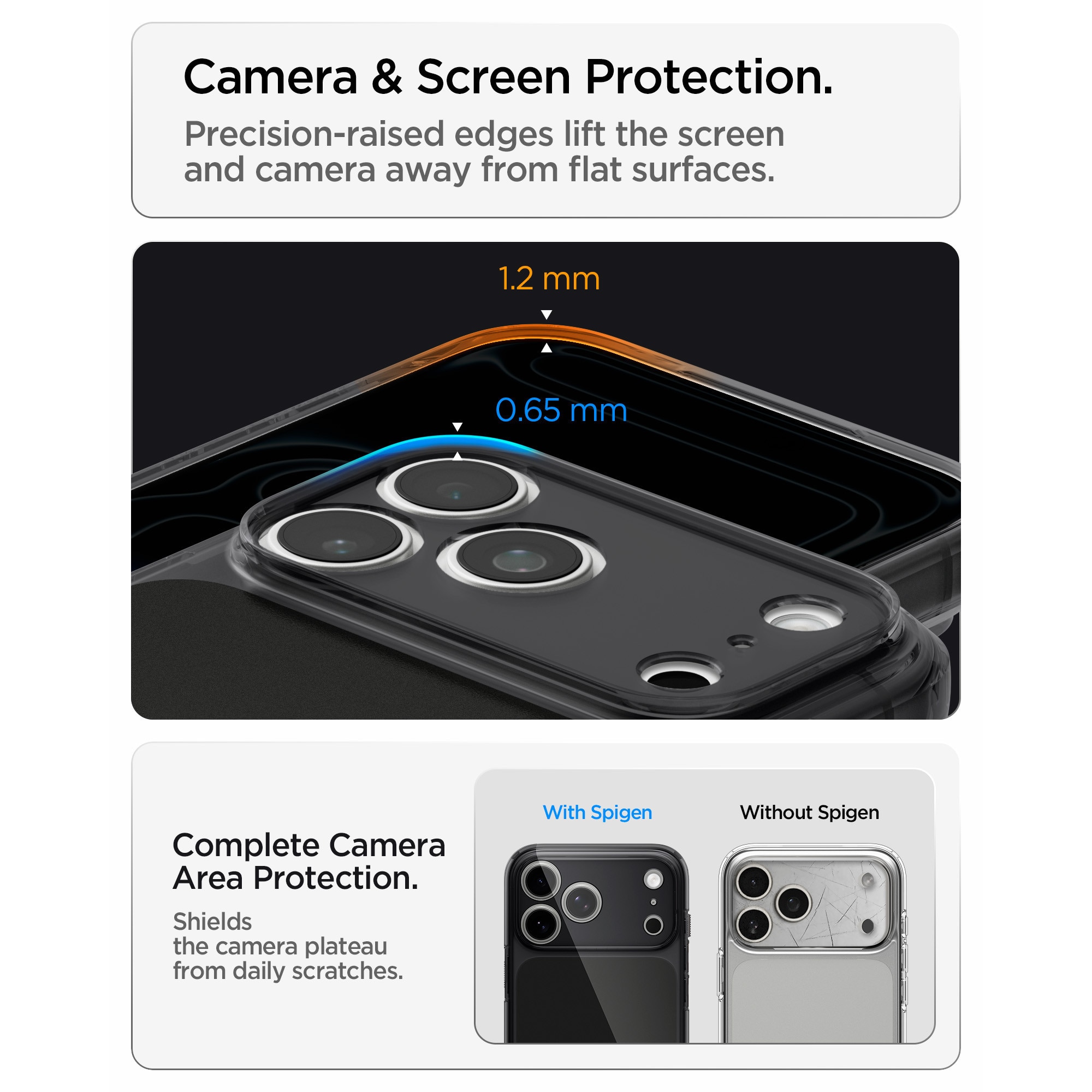 Husa Spigen Ultra Hybrid T cu MagSafe compatibila cu iPhone 18 Pro Max / 17 Pro Max, Matte Black