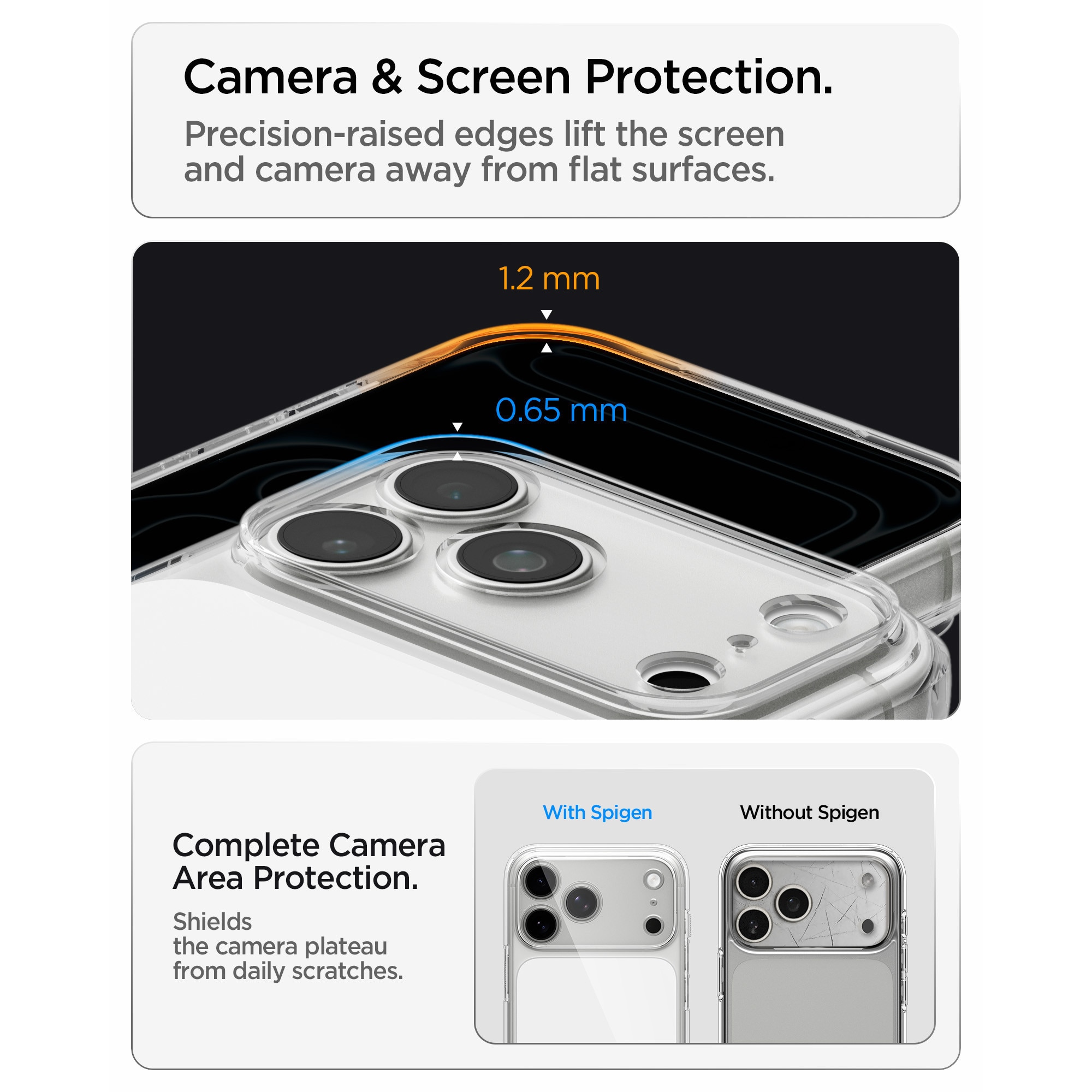 Husa Spigen Ultra Hybrid T cu MagSafe compatibila cu iPhone 18 Pro Max / 17 Pro Max, Glossy White