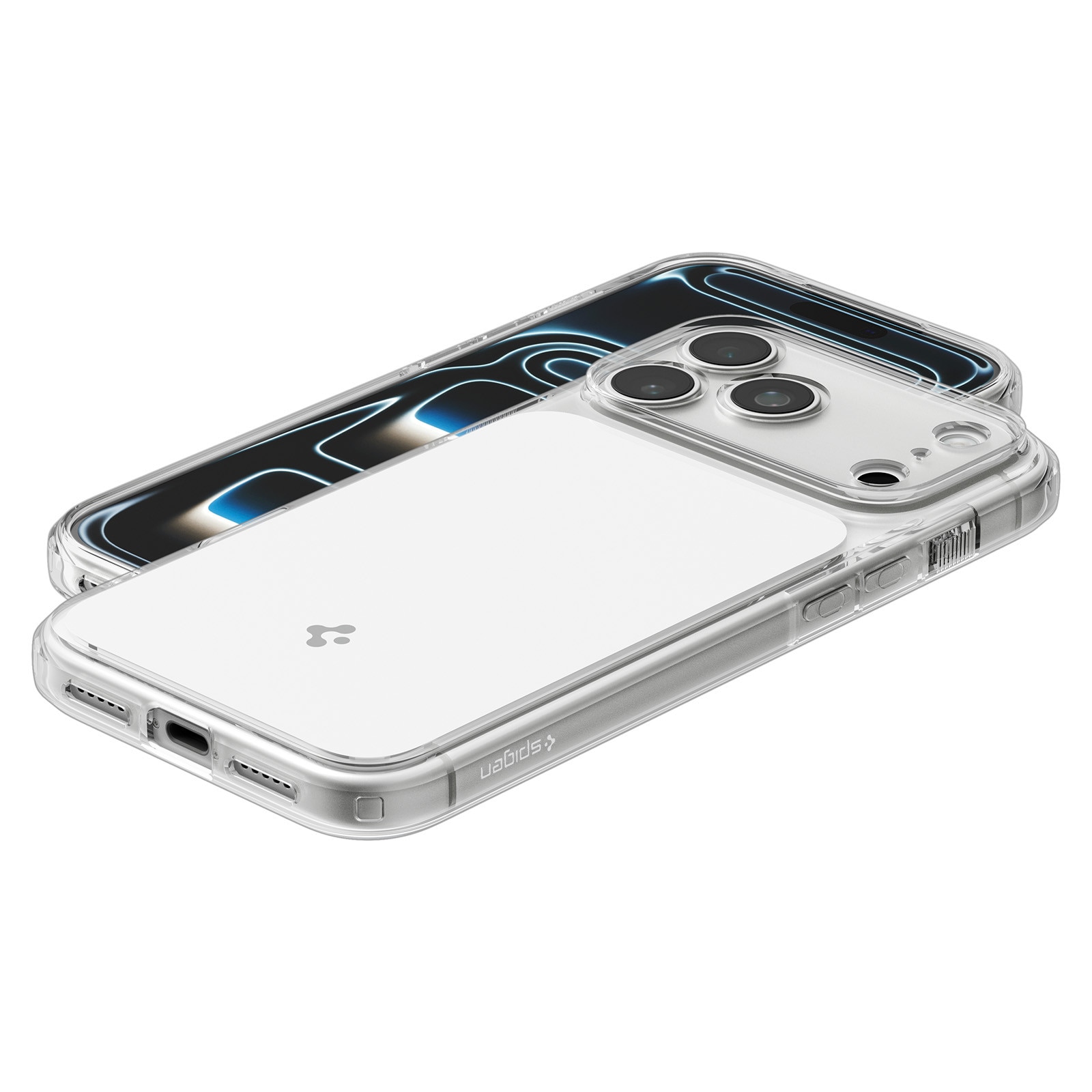 Husa Spigen Ultra Hybrid T cu MagSafe compatibila cu iPhone 18 Pro Max / 17 Pro Max, Glossy White