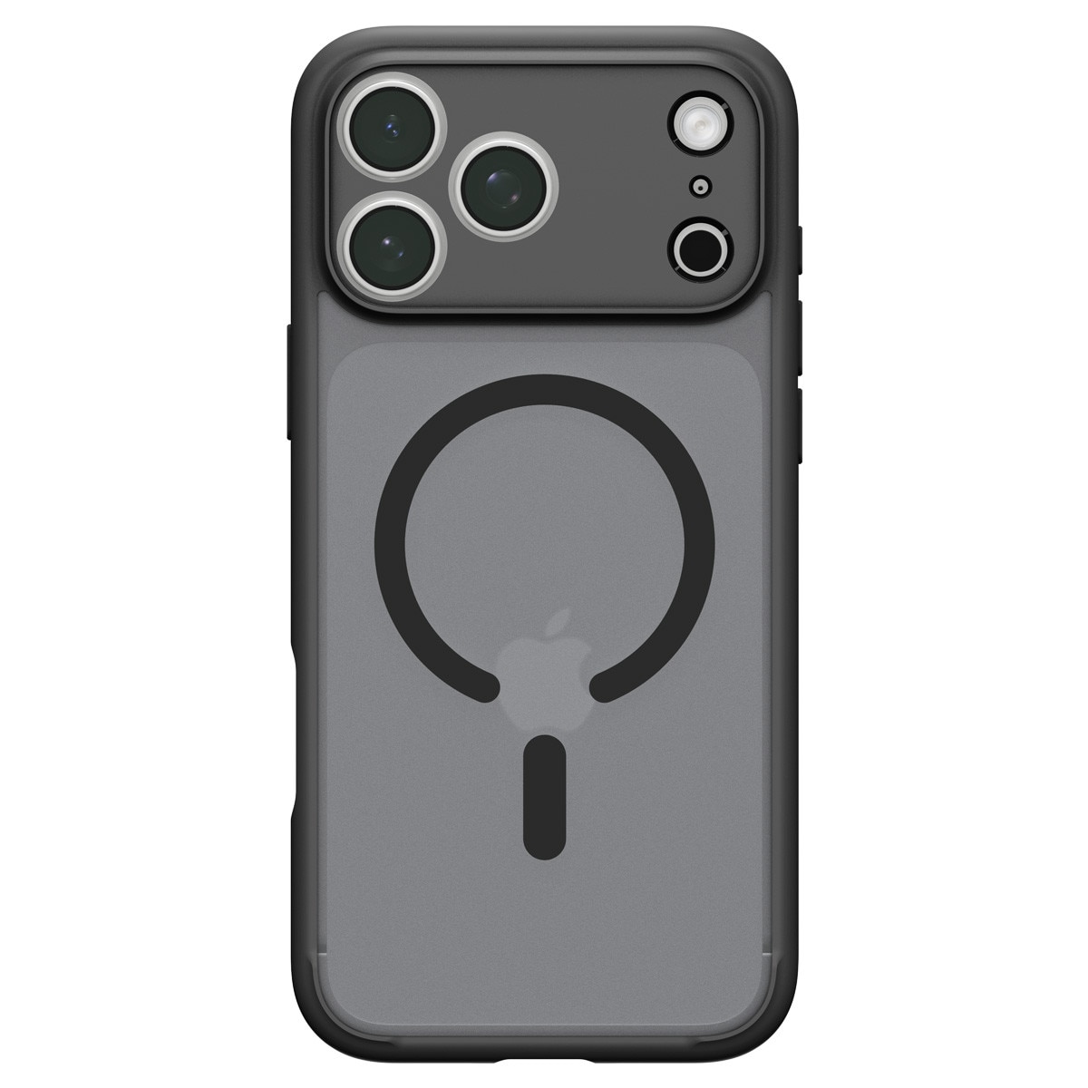 Husa Spigen Ultra Hybrid Matte MagFit cu MagSafe compatibila cu iPhone 18 Pro Max / 17 Pro Max, Frost Black