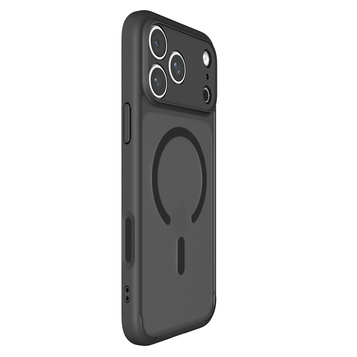 Husa Spigen Ultra Hybrid Matte MagFit cu MagSafe compatibila cu iPhone 18 Pro Max / 17 Pro Max, Frost Black