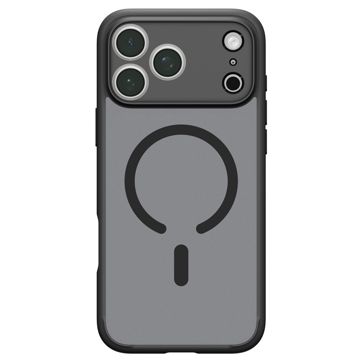 Husa Spigen Ultra Hybrid Matte MagFit cu MagSafe compatibila cu iPhone 18 Pro Max / 17 Pro Max, Frost Black