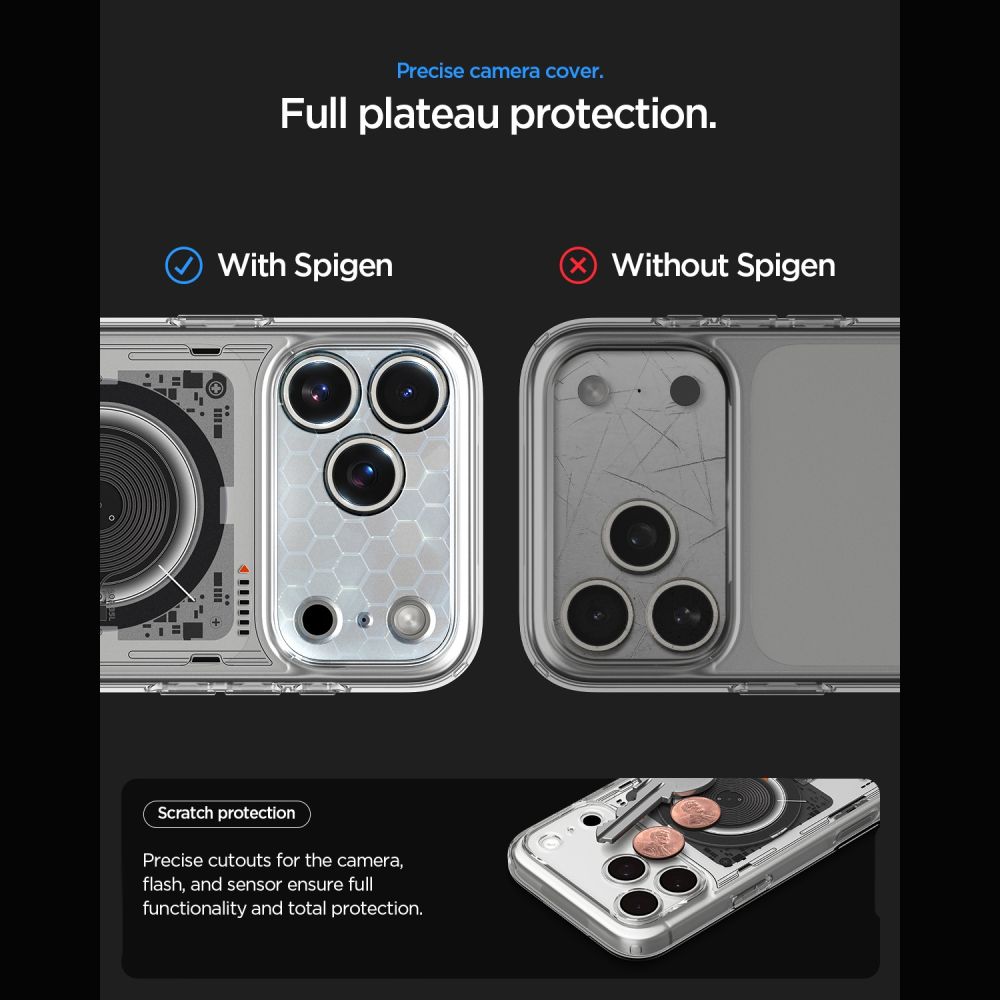 Husa Spigen Ultra Hybrid Mag cu MagSafe compatibila cu iPhone 18 Pro Max / 17 Pro Max, Neo One