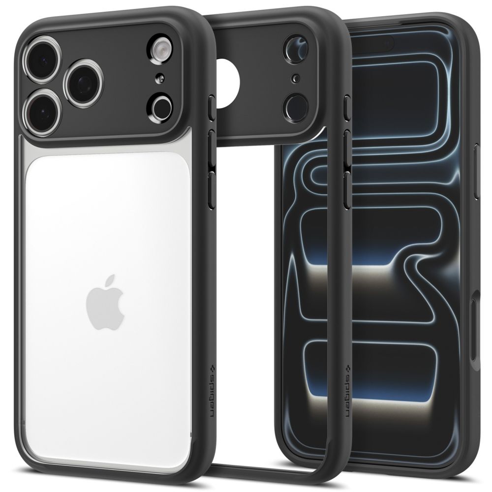 Husa Spigen Ultra Hybrid compatibila cu iPhone 18 Pro Max / 17 Pro Max, Matte Black