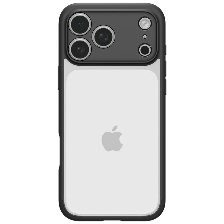 Husa Spigen Ultra Hybrid compatibila cu iPhone 18 Pro Max / 17 Pro Max, Matte Black