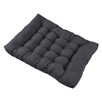 Set Louisa perne interior Model F canapea paleti, en.casa, 120 x 80 x 12 cm 4 x perna sezut + 6 x perne spate, gri inchis Set Louisa perne interior Model F canapea paleti, en.casa, 120 x 80 x 12 cm 4 x perna sezut + 6 x perne spate, gri inchis