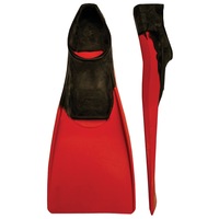Labe pentru inot, Finis, Negru/Rosu, marime 42-44
