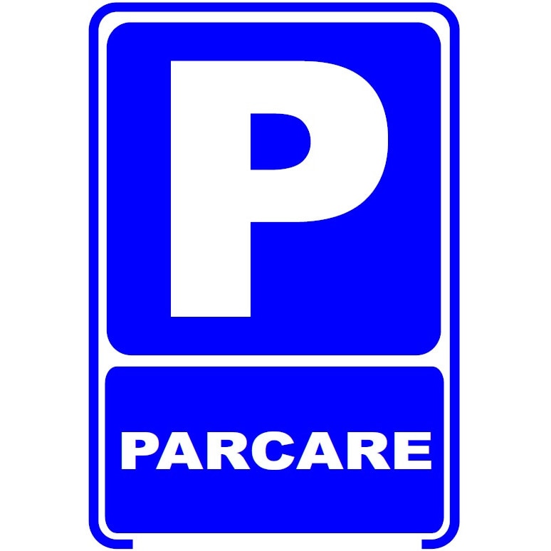 Indicator PVC A4 - Parcare
