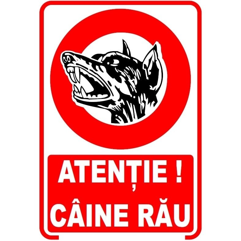 Indicator PVC A4 - Caine rau