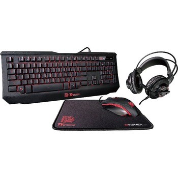 Kit Gaming 4 in 1 Thermaltake, Black Kit Gaming 4 in 1 Thermaltake, Black
