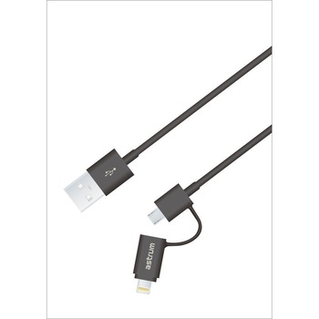 Cablu de date Apple iPhone 5 (MicroUSB) Astrum CB-U2CAL-12 Cablu de date Apple iPhone 5 (MicroUSB) Astrum CB-U2CAL-12