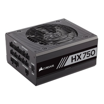 Sursa Corsair HX Series HX750, 750W, 80 Plus Platinum, Eff. 90%, No PFC, ATX12V v2.4, 1x135mm fan Sursa Corsair HX Series HX750, 750W, 80 Plus Platinum, Eff. 90%, No PFC, ATX12V v2.4, 1x135mm fan