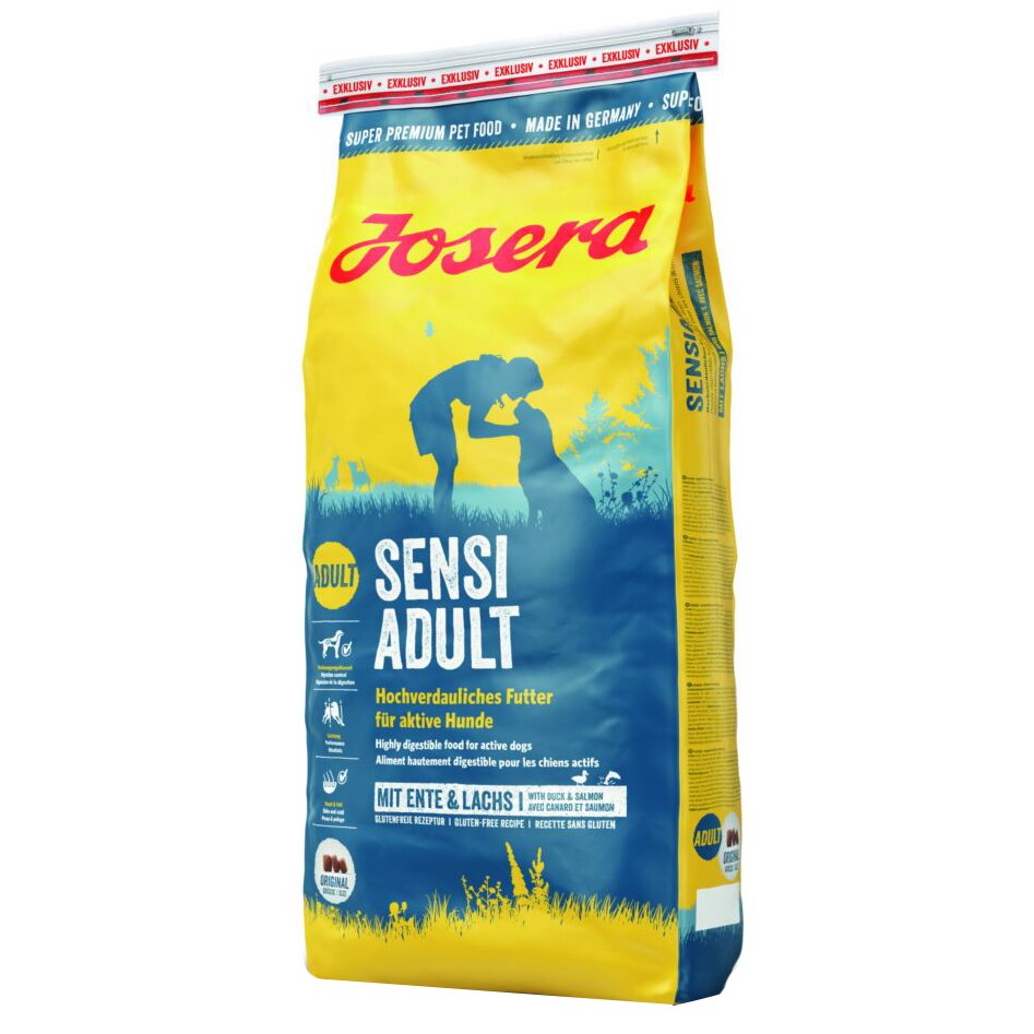 Hrana uscata pentru caini Josera, Sensi Adult, 15 Kg