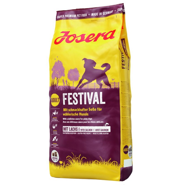 Száraz kutyaeledel Josera, Felnőtt Fesztivál, 15 kg
