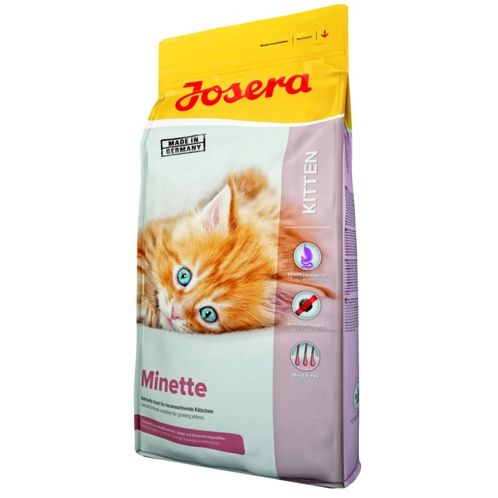 Суха храна за котки Josera, Minette, 10 кг