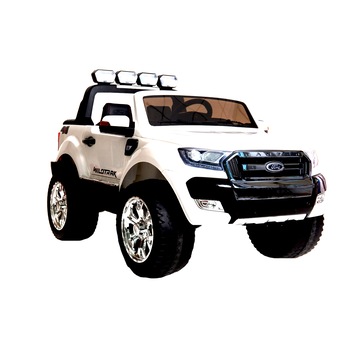 Masinuta electrica cu telecomanda pentru copii, Mappy, Ford Ranger, Alb Masinuta electrica cu telecomanda pentru copii, Mappy, Ford Ranger, Alb