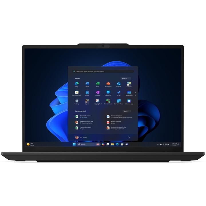 Laptop Lenovo ThinkPad E14 G7, 14" WUXGA, Intel® Core™ Ultra 7 258V pana la 4.8 GHz, 32 GB RAM LPDDR5x 8533, 1 TB SSD, Intel Arc Graphics, Windows 11 Pro, Black 1 TB