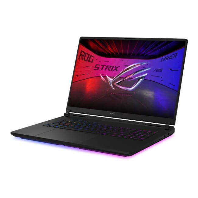 Laptop ASUS ROG Strix SCAR 18 G835LXG-U9642W Intel Core Ultra 9 290HX 18inch 4K MiniLED 64GB 2TB Windows 11 Home RTX5090 Negru