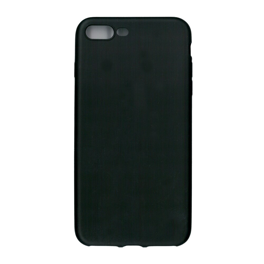 Husa din silicon mat Eurocell pentru iPhone 8 Plus, negru