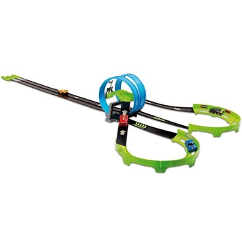 Set de joaca Bburago Go Gear Dual Daredevil Raceway, include 2 masini Set de joaca Bburago Go Gear Dual Daredevil Raceway, include 2 masini