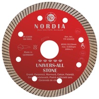 disc diamantat nordia univers-all stone 300 x 30 x 24 x 10 mm pentru polizor unghiular potrivit pentru granit ceramica marmura gresie faianta imagen 28_0_
0