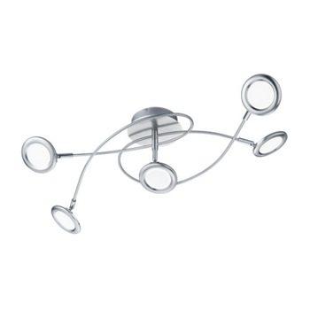 Plafoniera 5x3.1W LED Session 673810507 Trio Plafoniera 5x3.1W LED Session 673810507 Trio