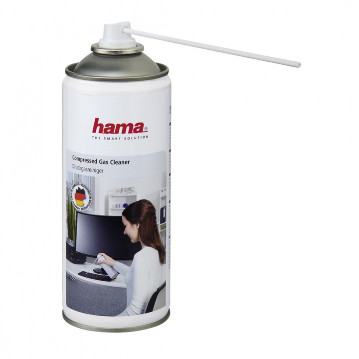 Spray de curatare HAMA 84417, pentru afisaje LCD, televizoare, monitoare, 400 ml