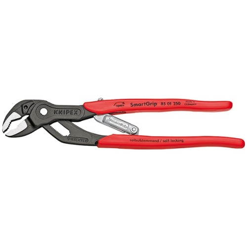 Cleste pompe de apa cu reglare automata SmartGrip®, KNIPEX, 85 01 250, CrV