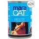 Hrana umeda pentru pisici Mara Cat, Peste, 24x415g