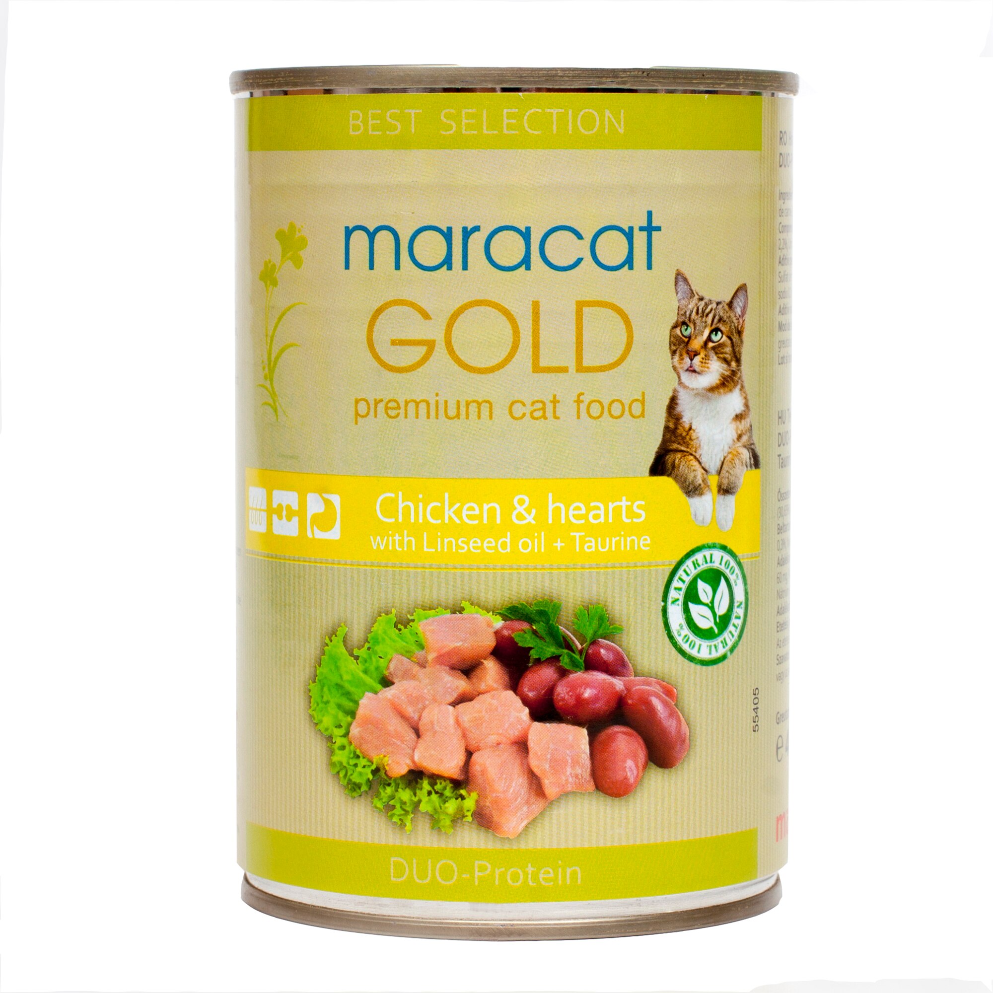 Hrana pentru Pisici Mara Cat Gold, Pui si Inimi, 400 g