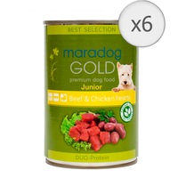 hrana umeda pentru caini mara dog gold junior vita si inimi de pui 6x400g imagen 32_0_
0
