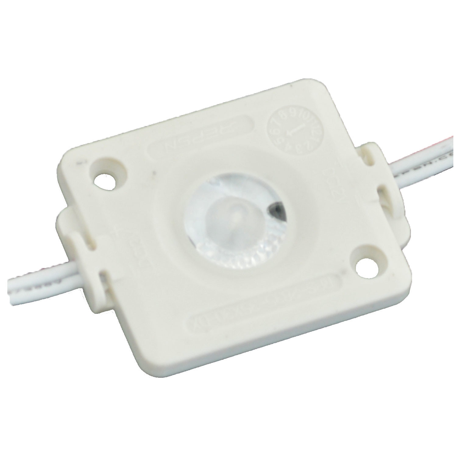 Sir Module LED 25 Buc X1,5W Patrat Alb 12V IP67