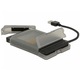Адаптер преходник Delock 62742, USB 3.0 към SATA, Черен