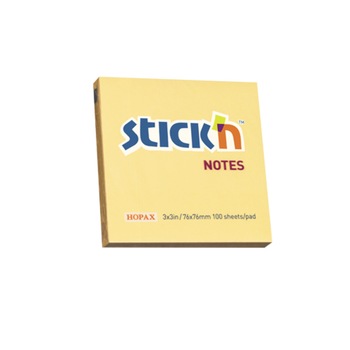 Notes autoadeziv 76 x 76 mm, 100 file, Stick Notes autoadeziv 76 x 76 mm, 100 file, Stick