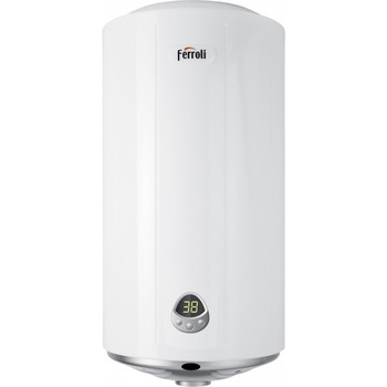 Boiler electric Ferroli TND Plus 80, 1500 W, 80 l, 3 trepte putere, panou comanda digital, functie Smart Boiler electric Ferroli TND Plus 80, 1500 W, 80 l, 3 trepte putere, panou comanda digital, functie Smart