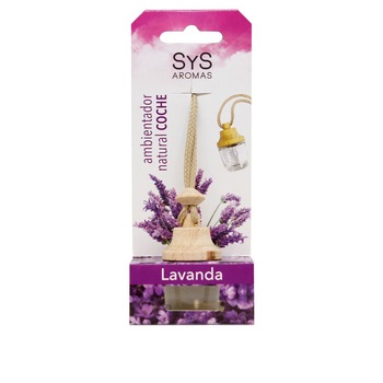 Odorizant auto natural SyS Aromas, Lavanda 7 ml Odorizant auto natural SyS Aromas, Lavanda 7 ml