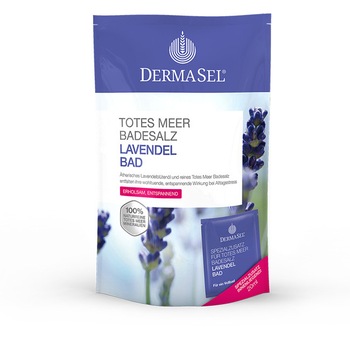 Sare baie cu levantica, Dermasel, 400 g + 20 ml Sare baie cu levantica, Dermasel, 400 g + 20 ml