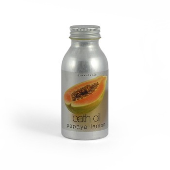 Ulei baie, cu papaya si lamaie, Greenland, 250 ml Ulei baie, cu papaya si lamaie, Greenland, 250 ml