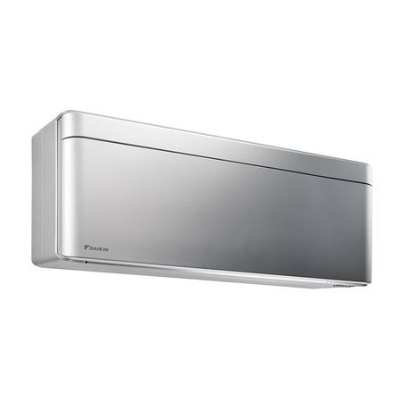 Aparat de aer conditionat Daikin Stylish Bluevolution FTXA25BS-RXA25A Inverter 9000 BTU Silver, Clasa A+++, Flux Aer 3D, Control WI-FI, Modul Silent, Programator 24 de ore, Modul putere