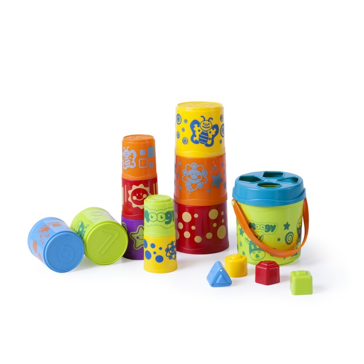 Играчка Miniland Giante Moogy Кула от кофички