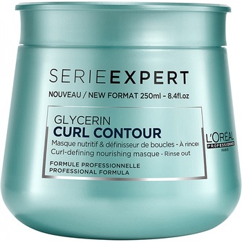 Masca de par L'Oreal Professionnel Serie Expert Curl Contour pentru par ondulat, 250 ml Masca de par L'Oreal Professionnel Serie Expert Curl Contour pentru par ondulat, 250 ml