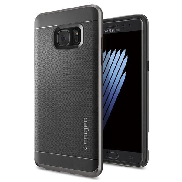 Husa de protectie Spigen Sgp Neo Hybrid pentru Galaxy Note 7, Gunmetal