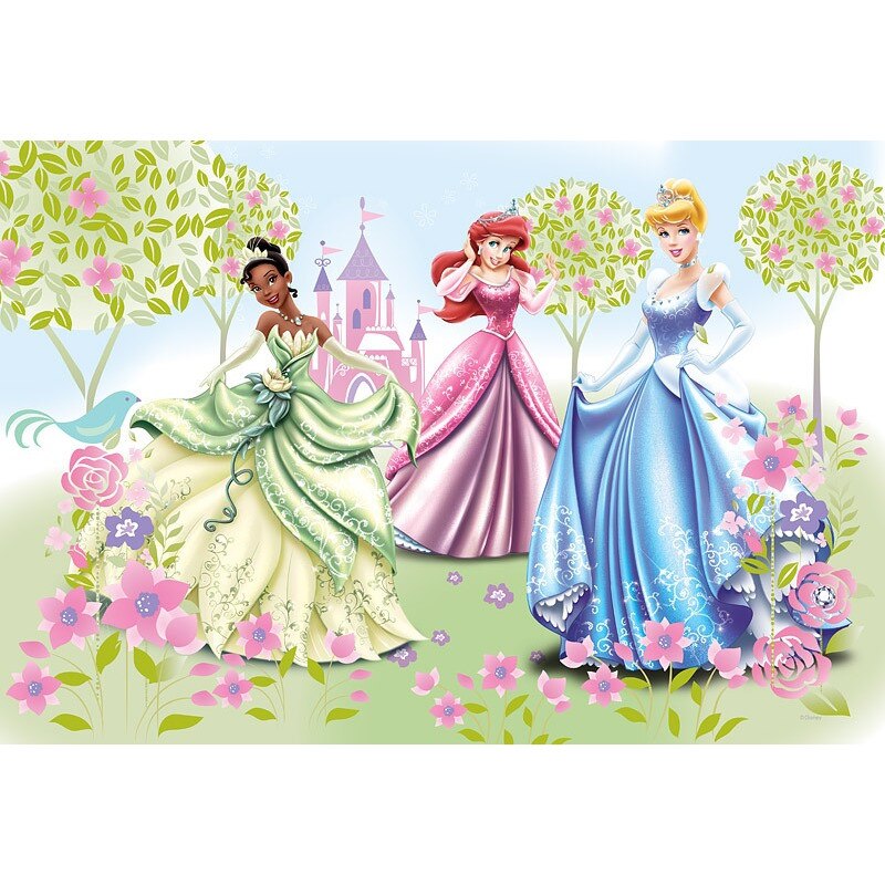 Puzzle Printese in gradina, Trefl, 60 de piese